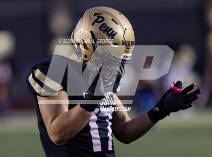 Thumbnail 1 in Elkhart @ Penn (IHSAA 6A Sectional Semifinal) photogallery.