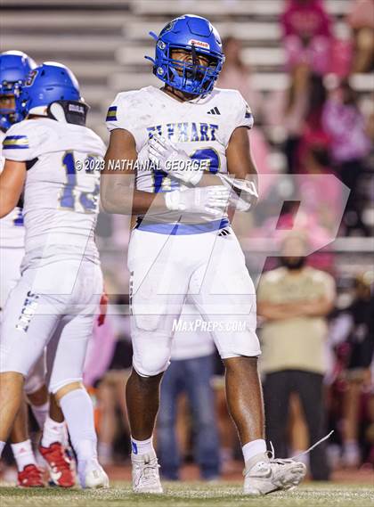 Thumbnail 3 in Elkhart @ Penn (IHSAA 6A Sectional Semifinal) photogallery.