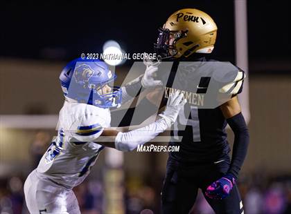 Thumbnail 1 in Elkhart @ Penn (IHSAA 6A Sectional Semifinal) photogallery.