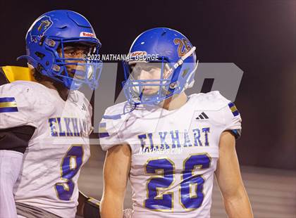 Thumbnail 2 in Elkhart @ Penn (IHSAA 6A Sectional Semifinal) photogallery.
