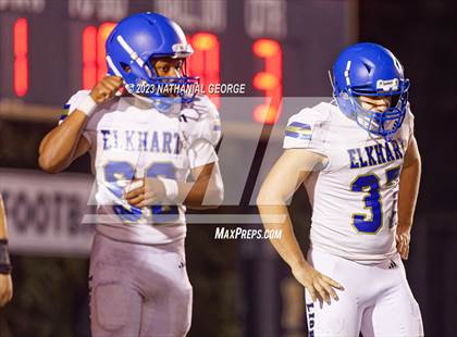 Thumbnail 2 in Elkhart @ Penn (IHSAA 6A Sectional Semifinal) photogallery.