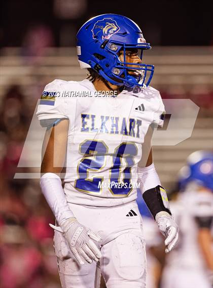 Thumbnail 3 in Elkhart @ Penn (IHSAA 6A Sectional Semifinal) photogallery.