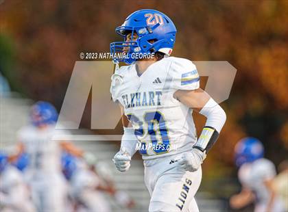 Thumbnail 2 in Elkhart @ Penn (IHSAA 6A Sectional Semifinal) photogallery.