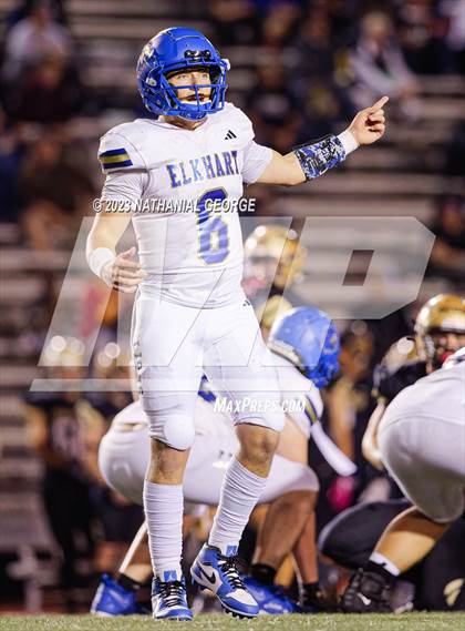 Thumbnail 2 in Elkhart @ Penn (IHSAA 6A Sectional Semifinal) photogallery.