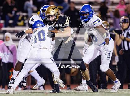 Thumbnail 3 in Elkhart @ Penn (IHSAA 6A Sectional Semifinal) photogallery.