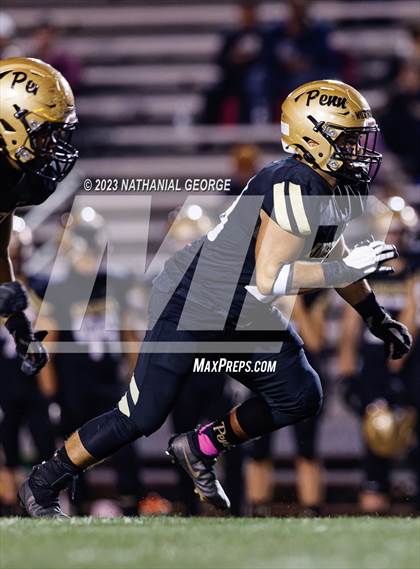 Thumbnail 3 in Elkhart @ Penn (IHSAA 6A Sectional Semifinal) photogallery.