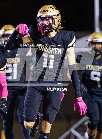 Thumbnail 1 in Elkhart @ Penn (IHSAA 6A Sectional Semifinal) photogallery.