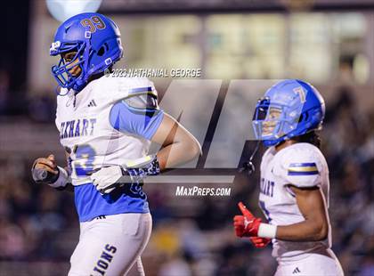 Thumbnail 3 in Elkhart @ Penn (IHSAA 6A Sectional Semifinal) photogallery.