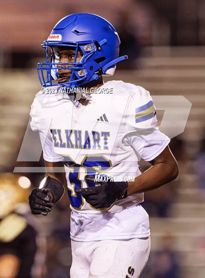 Thumbnail 3 in Elkhart @ Penn (IHSAA 6A Sectional Semifinal) photogallery.