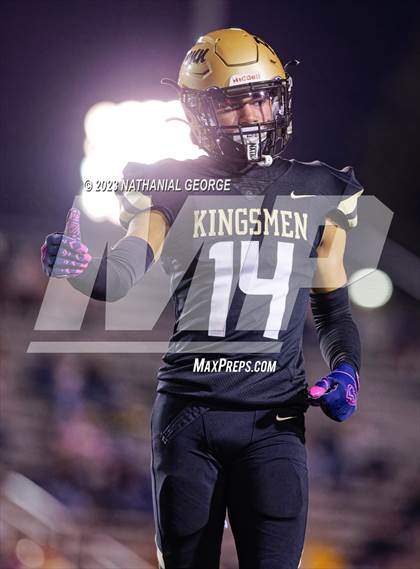 Thumbnail 2 in Elkhart @ Penn (IHSAA 6A Sectional Semifinal) photogallery.