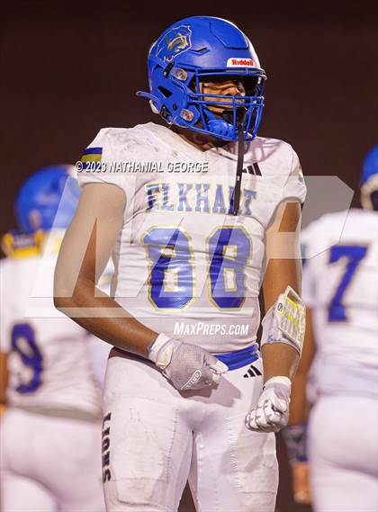 Thumbnail 1 in Elkhart @ Penn (IHSAA 6A Sectional Semifinal) photogallery.