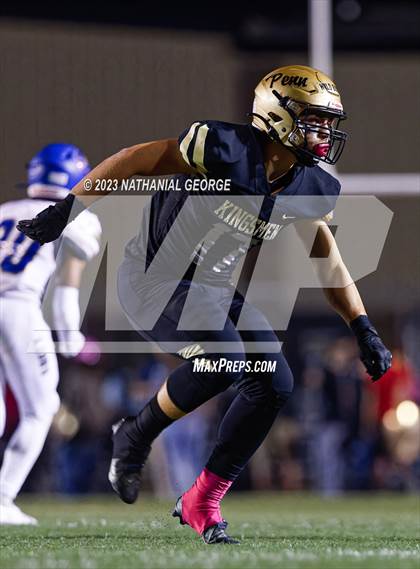 Thumbnail 1 in Elkhart @ Penn (IHSAA 6A Sectional Semifinal) photogallery.
