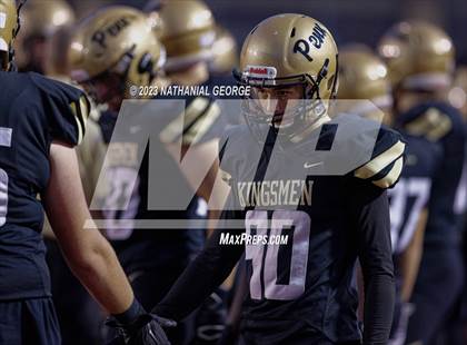 Thumbnail 2 in Elkhart @ Penn (IHSAA 6A Sectional Semifinal) photogallery.