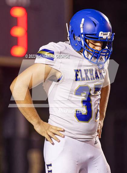 Thumbnail 3 in Elkhart @ Penn (IHSAA 6A Sectional Semifinal) photogallery.