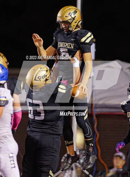 Thumbnail 2 in Elkhart @ Penn (IHSAA 6A Sectional Semifinal) photogallery.