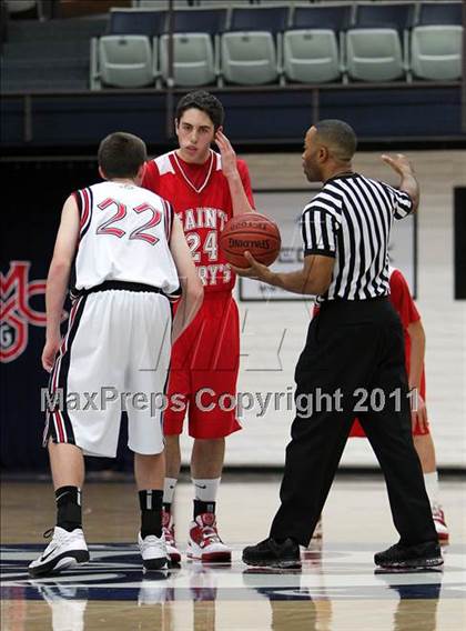 Thumbnail 1 in St. Mary's vs Salesian photogallery.