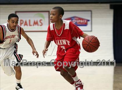 Thumbnail 1 in St. Mary's vs Salesian photogallery.