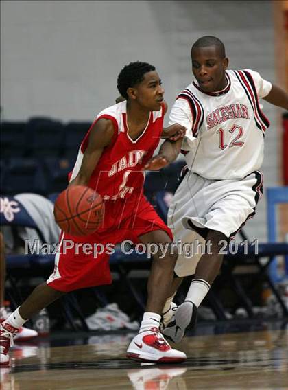 Thumbnail 1 in St. Mary's vs Salesian photogallery.