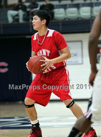 Thumbnail 1 in St. Mary's vs Salesian photogallery.