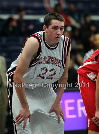 Thumbnail 3 in St. Mary's vs Salesian photogallery.