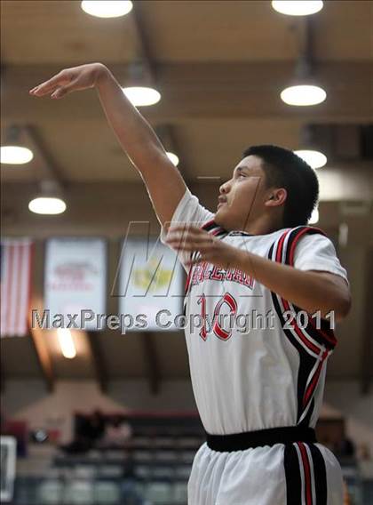 Thumbnail 1 in St. Mary's vs Salesian photogallery.