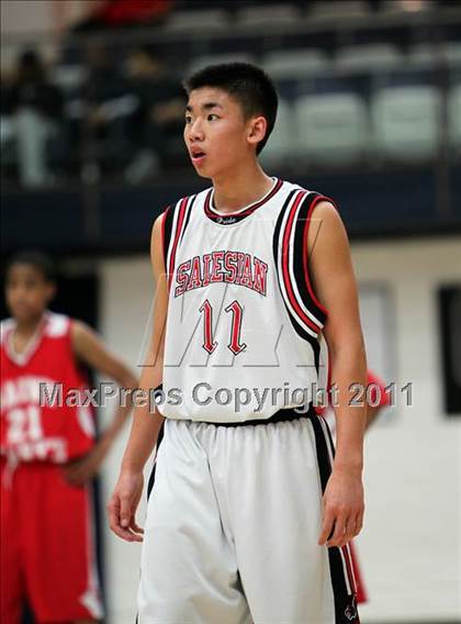 Thumbnail 2 in St. Mary's vs Salesian photogallery.