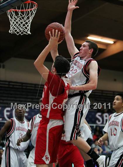 Thumbnail 3 in St. Mary's vs Salesian photogallery.