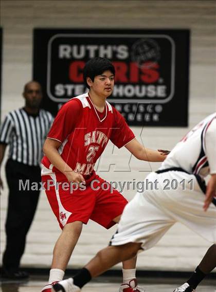 Thumbnail 2 in St. Mary's vs Salesian photogallery.