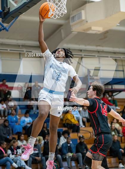 Thumbnail 2 in Overhills vs. Berean Baptist Academy (MLK Dream Jam 2024) photogallery.