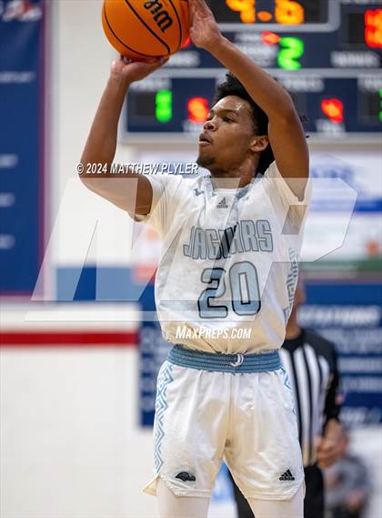 Thumbnail 3 in Overhills vs. Berean Baptist Academy (MLK Dream Jam 2024) photogallery.