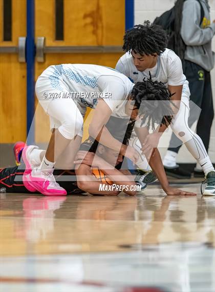 Thumbnail 1 in Overhills vs. Berean Baptist Academy (MLK Dream Jam 2024) photogallery.