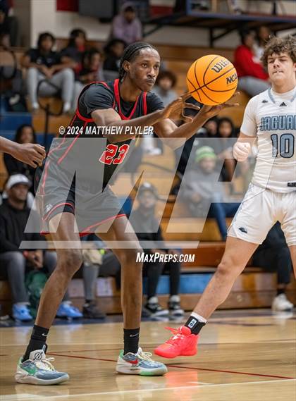 Thumbnail 1 in Overhills vs. Berean Baptist Academy (MLK Dream Jam 2024) photogallery.