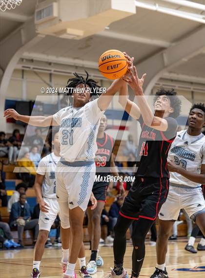 Thumbnail 3 in Overhills vs. Berean Baptist Academy (MLK Dream Jam 2024) photogallery.