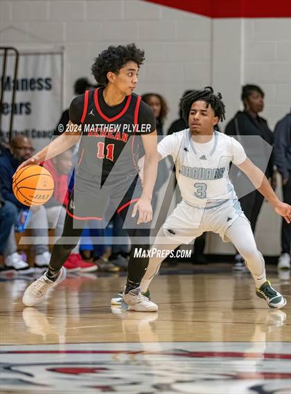 Thumbnail 2 in Overhills vs. Berean Baptist Academy (MLK Dream Jam 2024) photogallery.