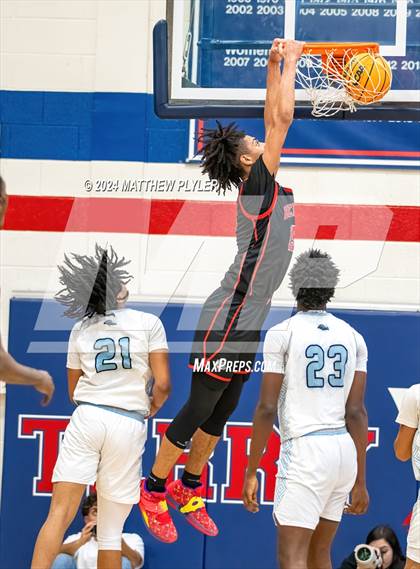 Thumbnail 3 in Overhills vs. Berean Baptist Academy (MLK Dream Jam 2024) photogallery.