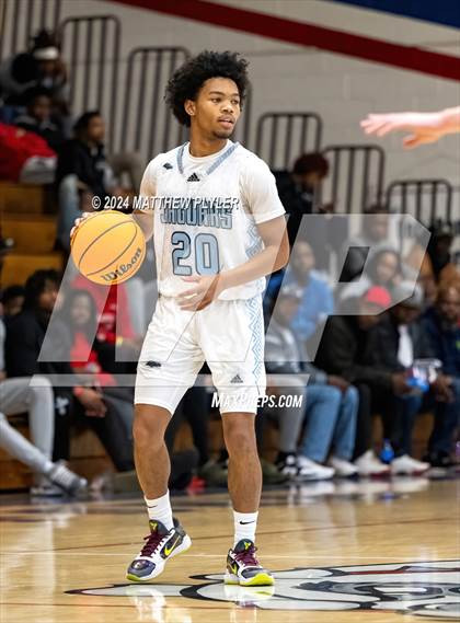 Thumbnail 1 in Overhills vs. Berean Baptist Academy (MLK Dream Jam 2024) photogallery.