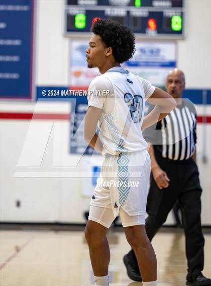 Thumbnail 2 in Overhills vs. Berean Baptist Academy (MLK Dream Jam 2024) photogallery.