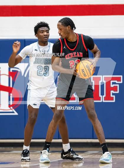 Thumbnail 1 in Overhills vs. Berean Baptist Academy (MLK Dream Jam 2024) photogallery.