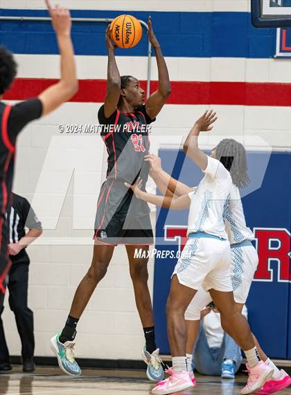 Thumbnail 3 in Overhills vs. Berean Baptist Academy (MLK Dream Jam 2024) photogallery.