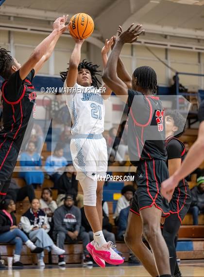 Thumbnail 2 in Overhills vs. Berean Baptist Academy (MLK Dream Jam 2024) photogallery.