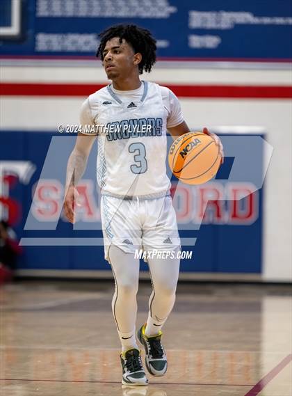 Thumbnail 3 in Overhills vs. Berean Baptist Academy (MLK Dream Jam 2024) photogallery.