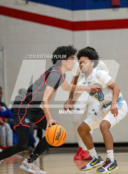 Thumbnail 3 in Overhills vs. Berean Baptist Academy (MLK Dream Jam 2024) photogallery.