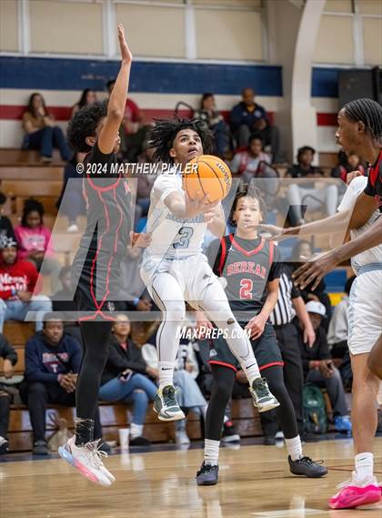 Thumbnail 3 in Overhills vs. Berean Baptist Academy (MLK Dream Jam 2024) photogallery.