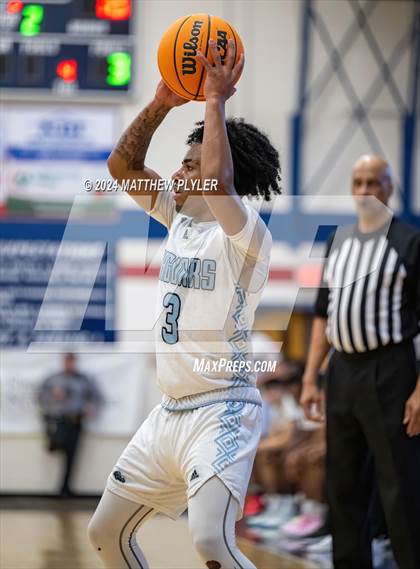 Thumbnail 1 in Overhills vs. Berean Baptist Academy (MLK Dream Jam 2024) photogallery.
