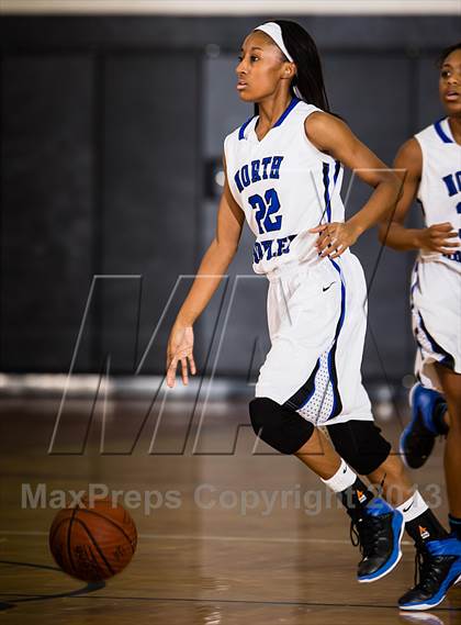 Thumbnail 1 in Dobie [J. Frank] vs North Crowley (McDonald's Texas Invitational) photogallery.