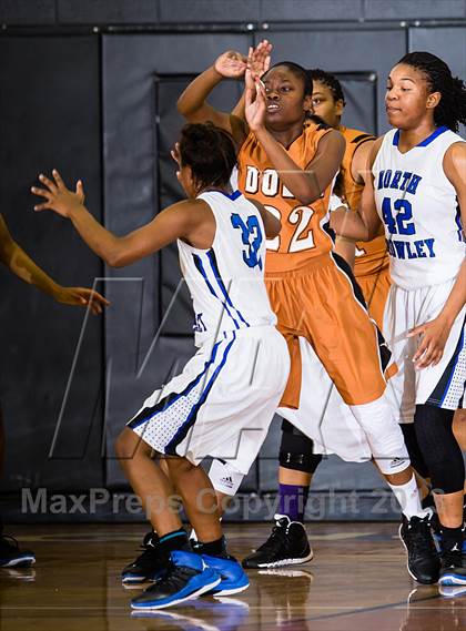 Thumbnail 2 in Dobie [J. Frank] vs North Crowley (McDonald's Texas Invitational) photogallery.