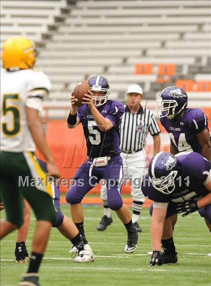 Thumbnail 2 in Ravena-Coeymans-Selkirk vs. Watertown (Syracuse Kickoff Classic ) photogallery.
