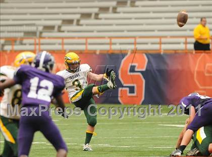 Thumbnail 1 in Ravena-Coeymans-Selkirk vs. Watertown (Syracuse Kickoff Classic ) photogallery.