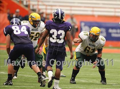 Thumbnail 2 in Ravena-Coeymans-Selkirk vs. Watertown (Syracuse Kickoff Classic ) photogallery.