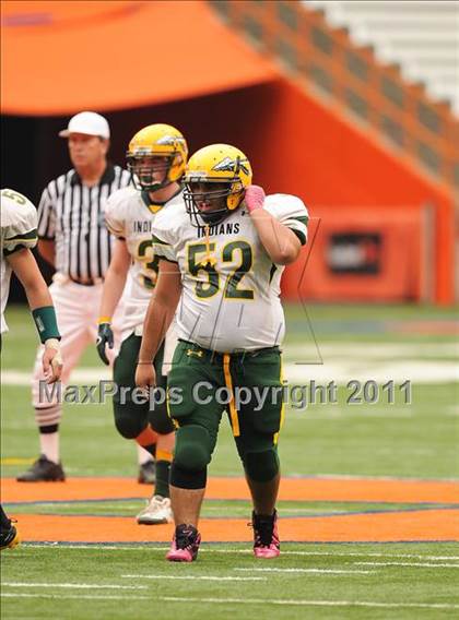 Thumbnail 3 in Ravena-Coeymans-Selkirk vs. Watertown (Syracuse Kickoff Classic ) photogallery.